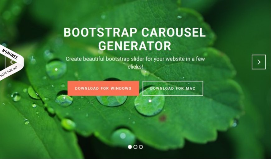 Bootstrap Carousel Template Free Download