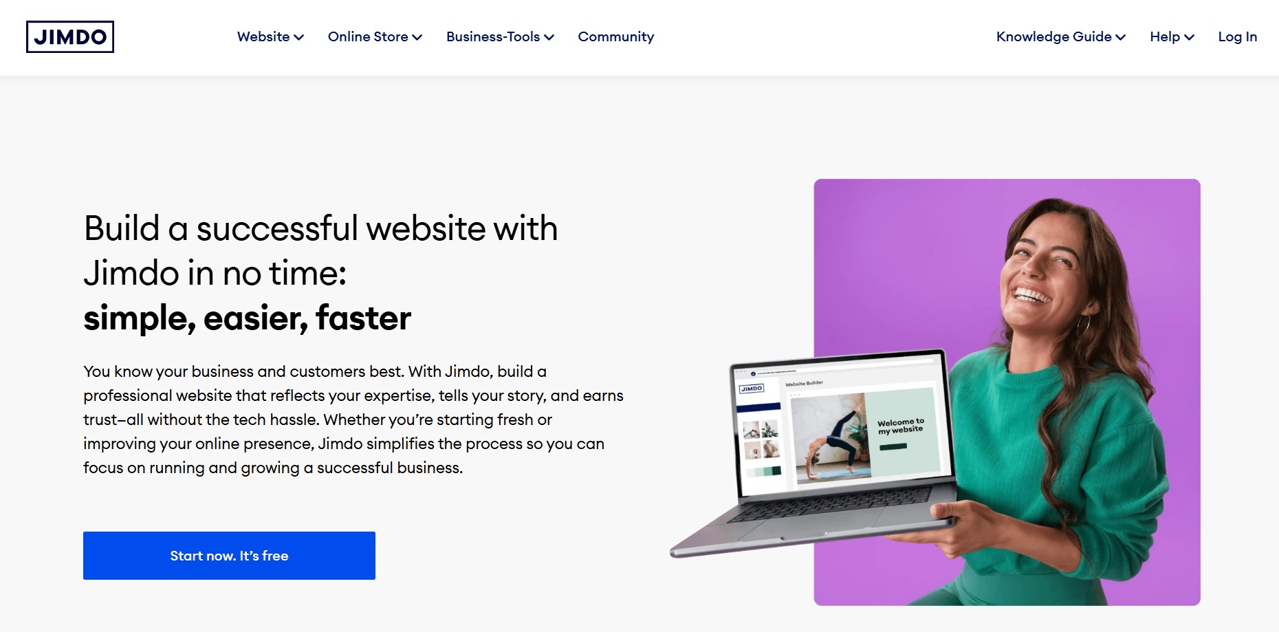 Jimdo AI Website Builder